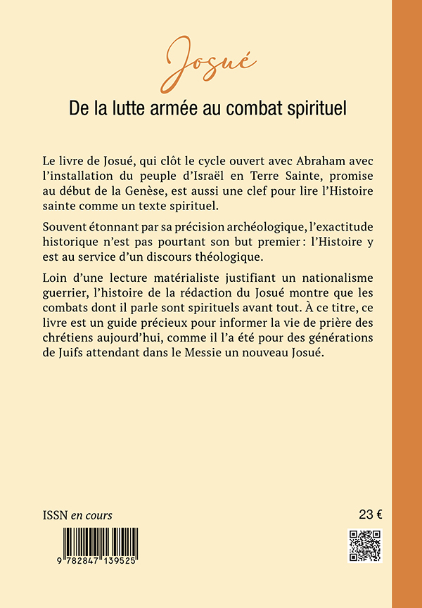 Le livre de Josué - Charles-Antoine Fogielman - CARMEL